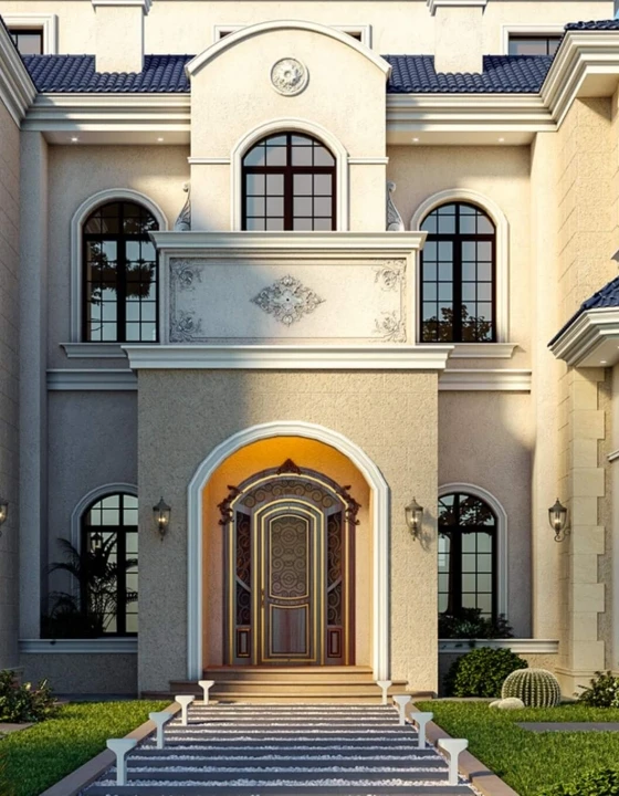 Загородная вилла в классическом стиле 1