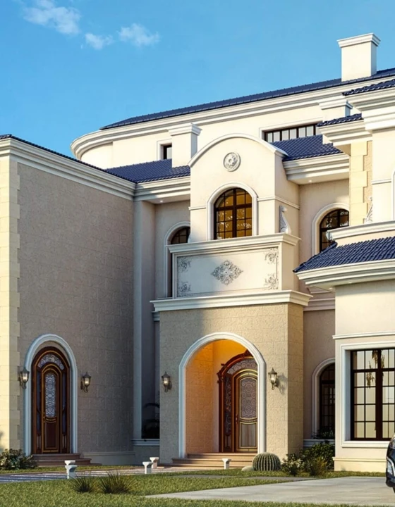 Загородная вилла в классическом стиле 0