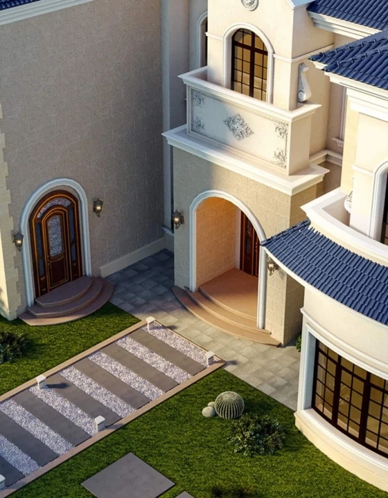 Загородная вилла в классическом стиле 3