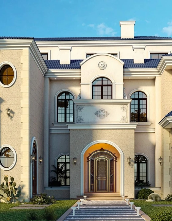 Загородная вилла в классическом стиле 2