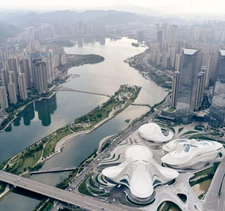 Международный центр культуры и искусства по проекту Zaha Hadid Architects